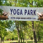 Akcija Joga saveza Srbije VEŽBAJTE JOGU SA NAMA, Yoga park, beogradska Ada 2