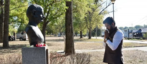 Ambasador Abhišek Šukla – obeležavanje Gandhi Jayanti